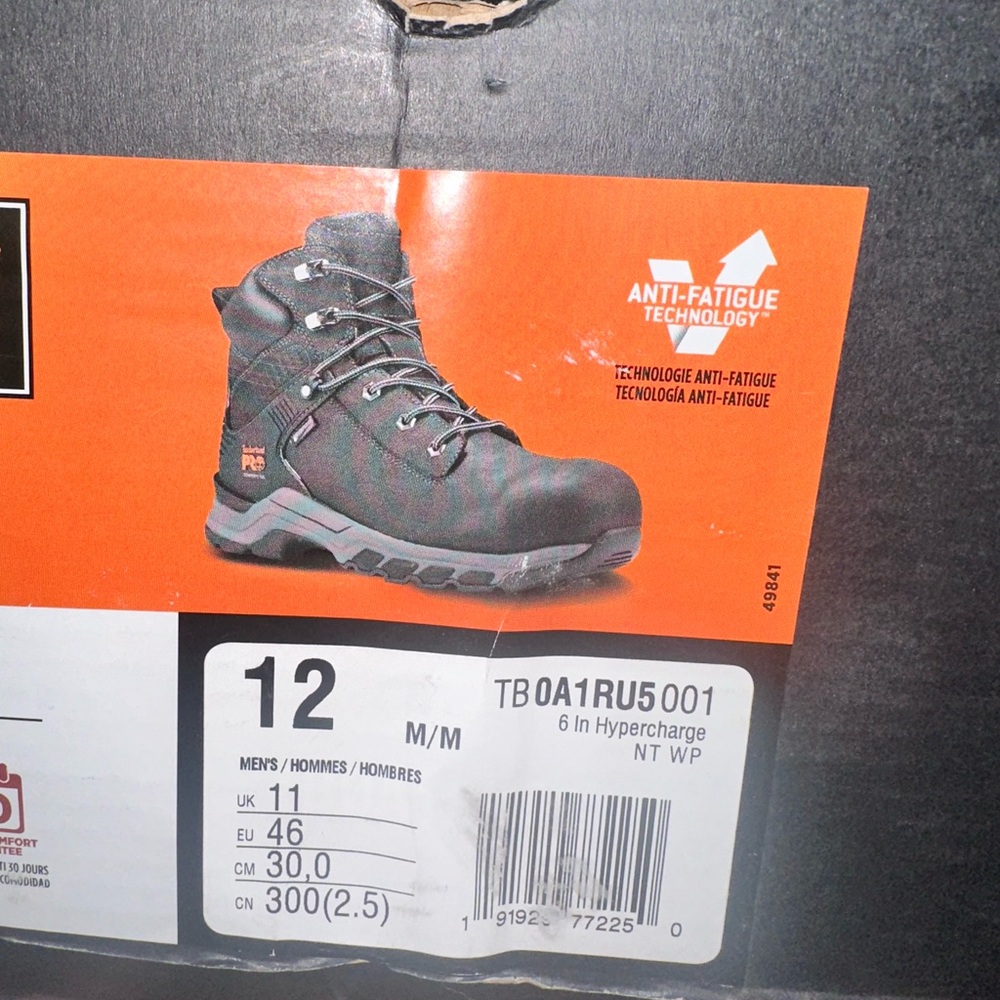 Timberland PRO Men's Black Work Boots - Picture 2 of 14